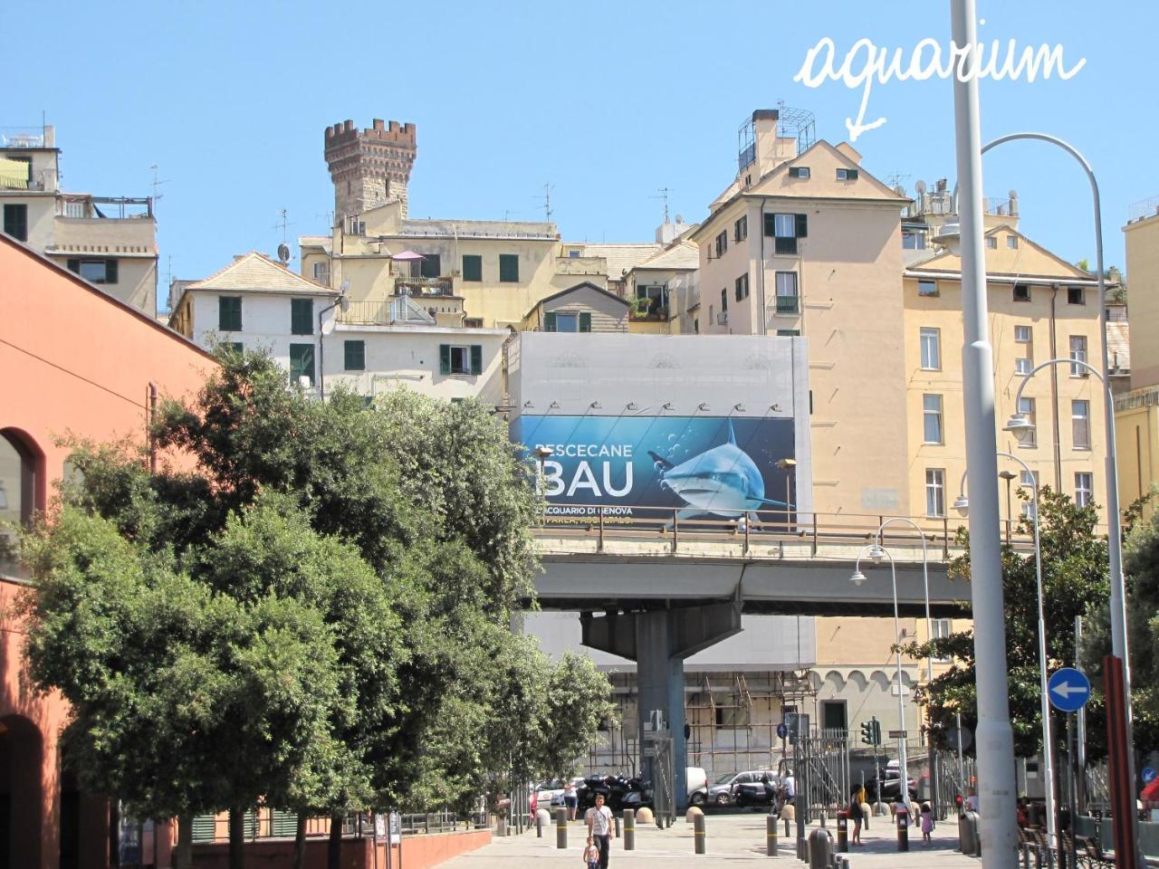 Aquarium Rooms Genoa Bagian luar foto